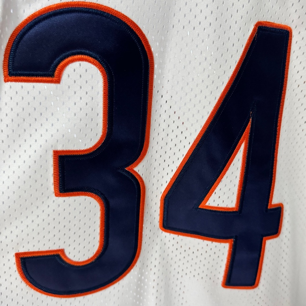 NFL Walter Payton 1975 Chicago 85 Bears Throwback Jersey 34 Mitchell Ness Sz 52 - Picture 6 of 8